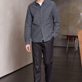 KEN shirt eco brushed cotton cold navy