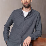 KEN shirt eco brushed cotton cold navy