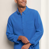 KEN shirt eco crepe sky blue