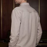 KEN shirt eco flannel cold brown
