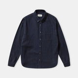 KEN shirt eco flannel deep sea