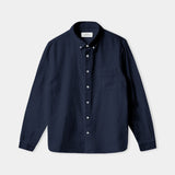 KEN shirt eco grid navy