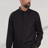 KEN shirt tencel linen black