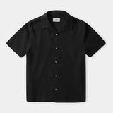 KUNO shirt eco crepe black