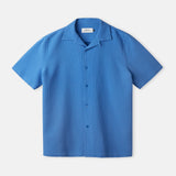 KUNO shirt eco crepe sky blue