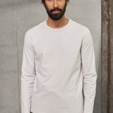 LARS jumper eco cotton stone white