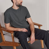 LIRON t-shirt eco pique black olive