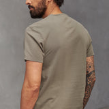 LIRON t-shirt eco pique dusty olive