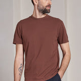 LIRON t-shirt eco pique marron