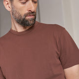 LIRON t-shirt eco pique marron