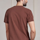 LIRON t-shirt eco pique marron
