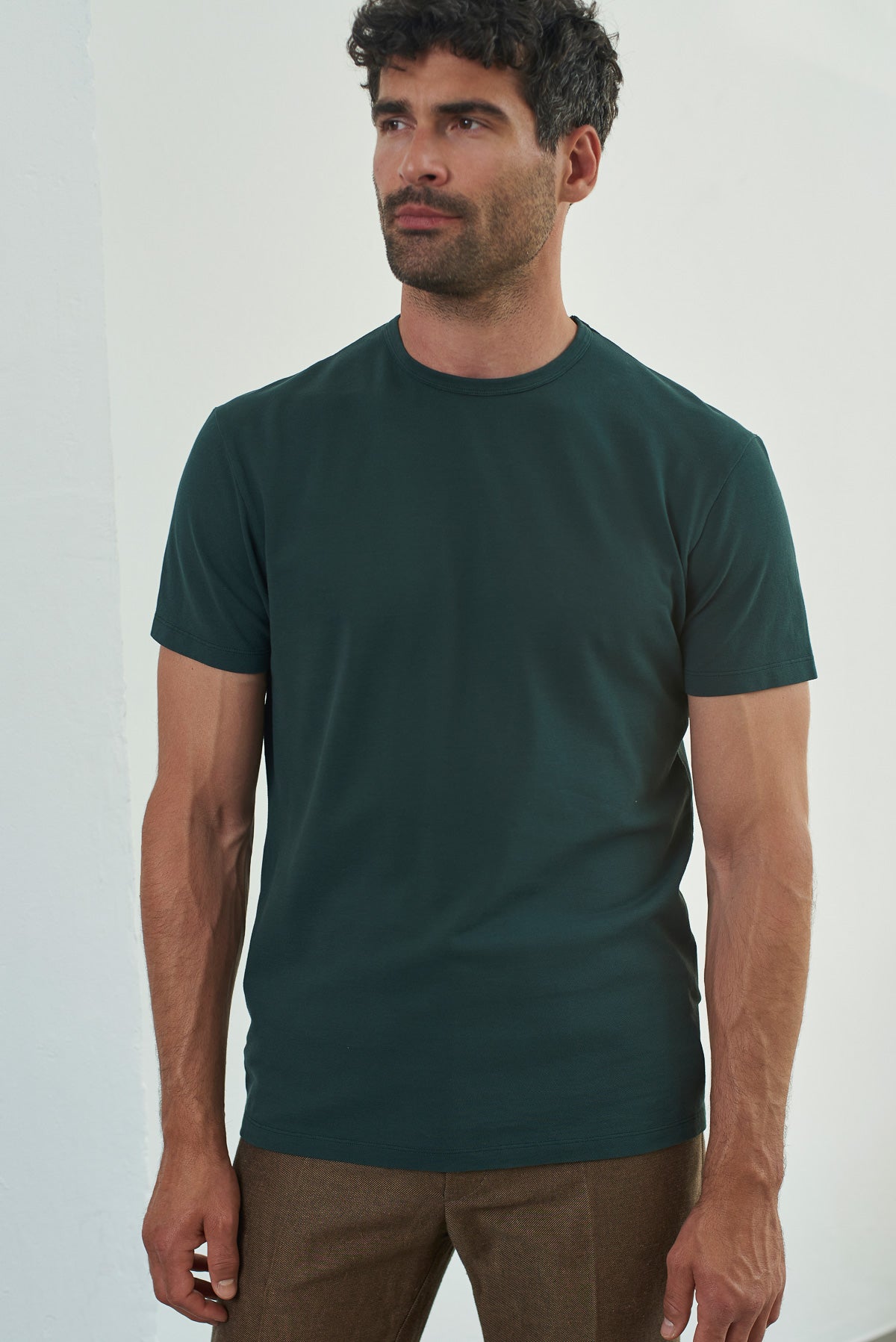 LIRON t-shirt eco pique scot green