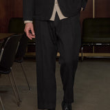 ENVER/MAGNUS suit eco flannel black