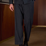 MAGNUS trousers flannel cold navy