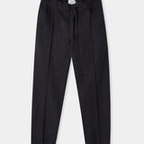 MAGNUS trousers eco flannel melange black