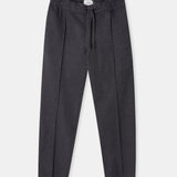MAGNUS trousers eco flannel melange grey