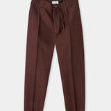 MAGNUS trousers winter linen marron