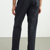 MAX trousers linen black
