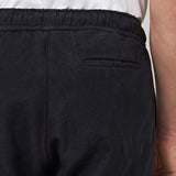 MAX trousers winter linen black