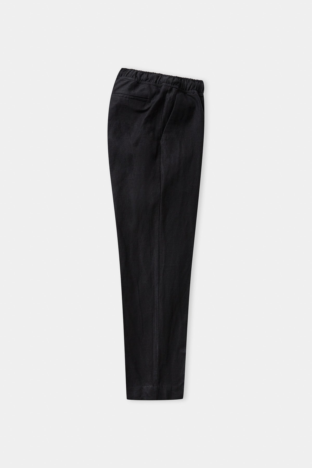 MAX trousers black winter linen