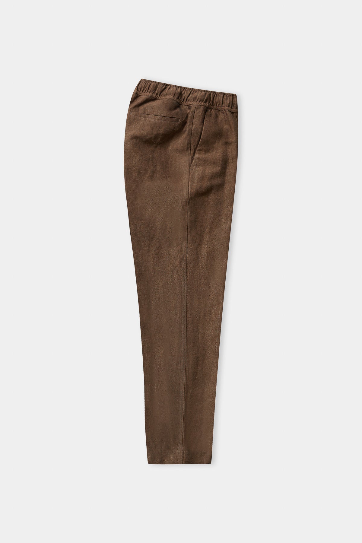 MAX trousers camel winter linen