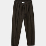 MAX trousers eco flannel brown