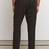 MAX trousers eco flannel brown