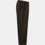 MAX trousers eco flannel brown