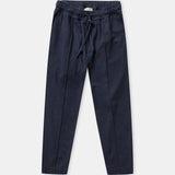 MAX trousers eco flannel deep sea