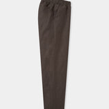 MAX trousers linen coffee