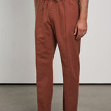 MAX trousers linen rust