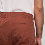 MAX trousers linen rust