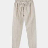 MAX trousers linen sand