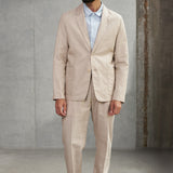 MAX trousers linen sand