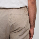 MAX trousers linen sand