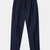 MAX trousers tencel navy