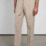 MAX trousers tencel taupe