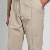 MAX trousers tencel taupe