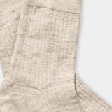 MERINO SOCKS wool white