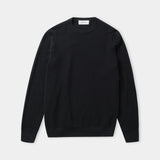MORTEN jumper eco knotted black