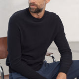 MORTEN jumper eco knotted black