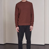 MORTEN jumper eco knotted marron