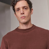 MORTEN jumper eco knotted marron