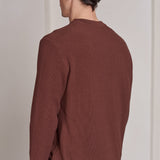 MORTEN jumper eco knotted marron