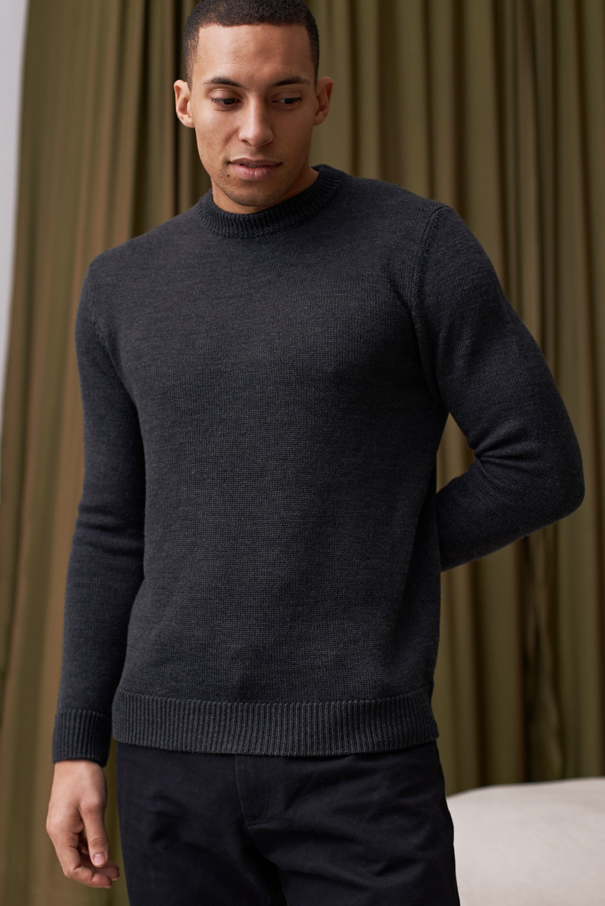 MORTEN jumper eco merino anthracite