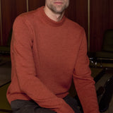 MORTEN jumper pure merino melange copper