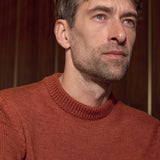 MORTEN jumper pure merino melange copper