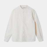 NATHAN shirt eco brushed cotton striped white