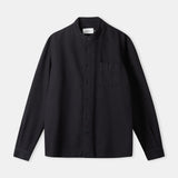 NATHAN shirt eco flannel black