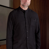 NATHAN shirt eco flannel black